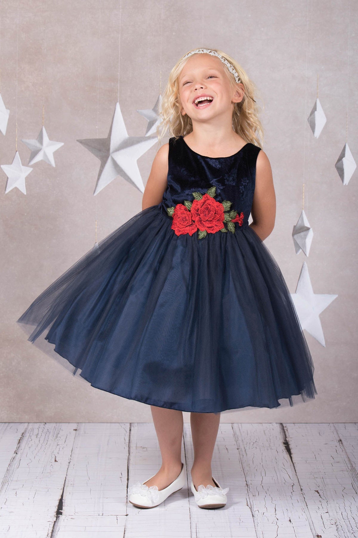 Velvet rose clearance dress