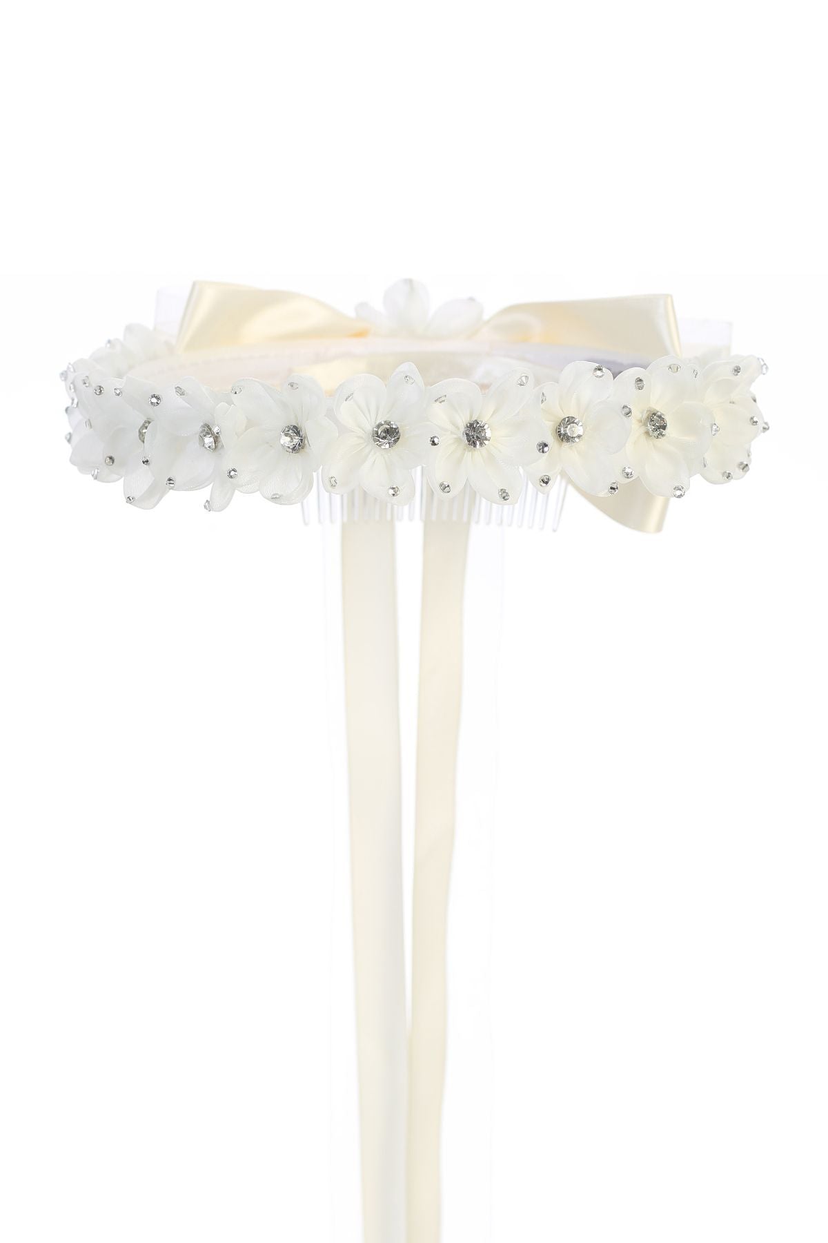 Gem Flower Crown Veil – Kid's Dream