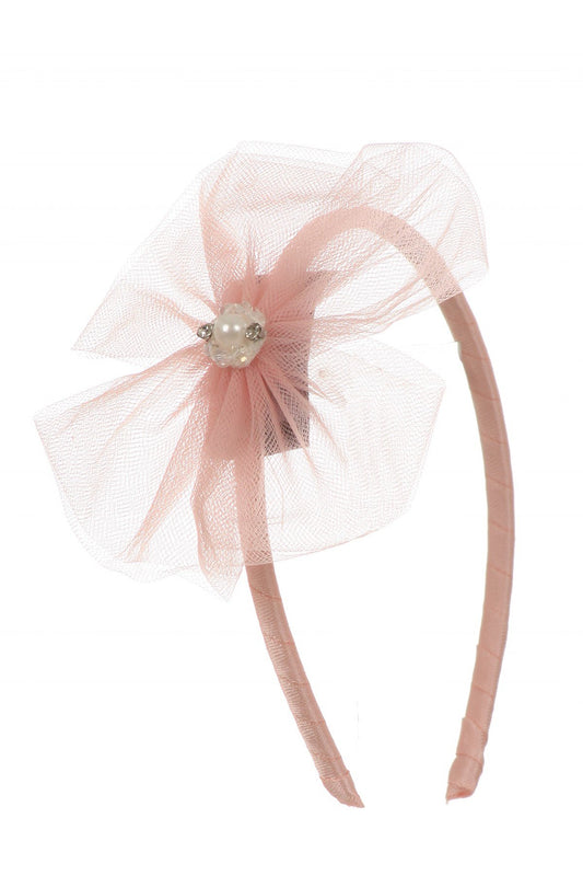 Accessories - Illusion Bow Pearl Headband