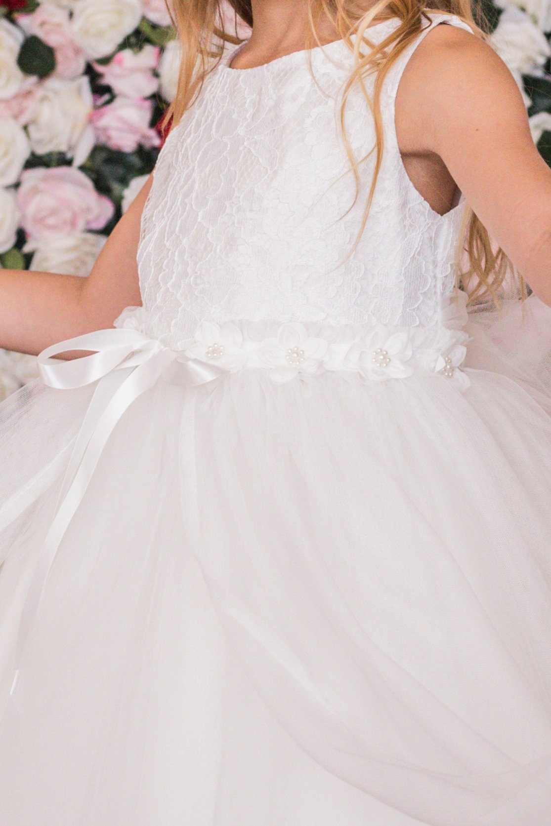 Dress - Detachable Mesh Over Skirt