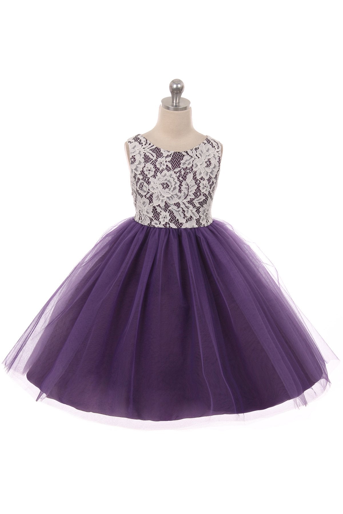 Dress - Lace Illusion Dress