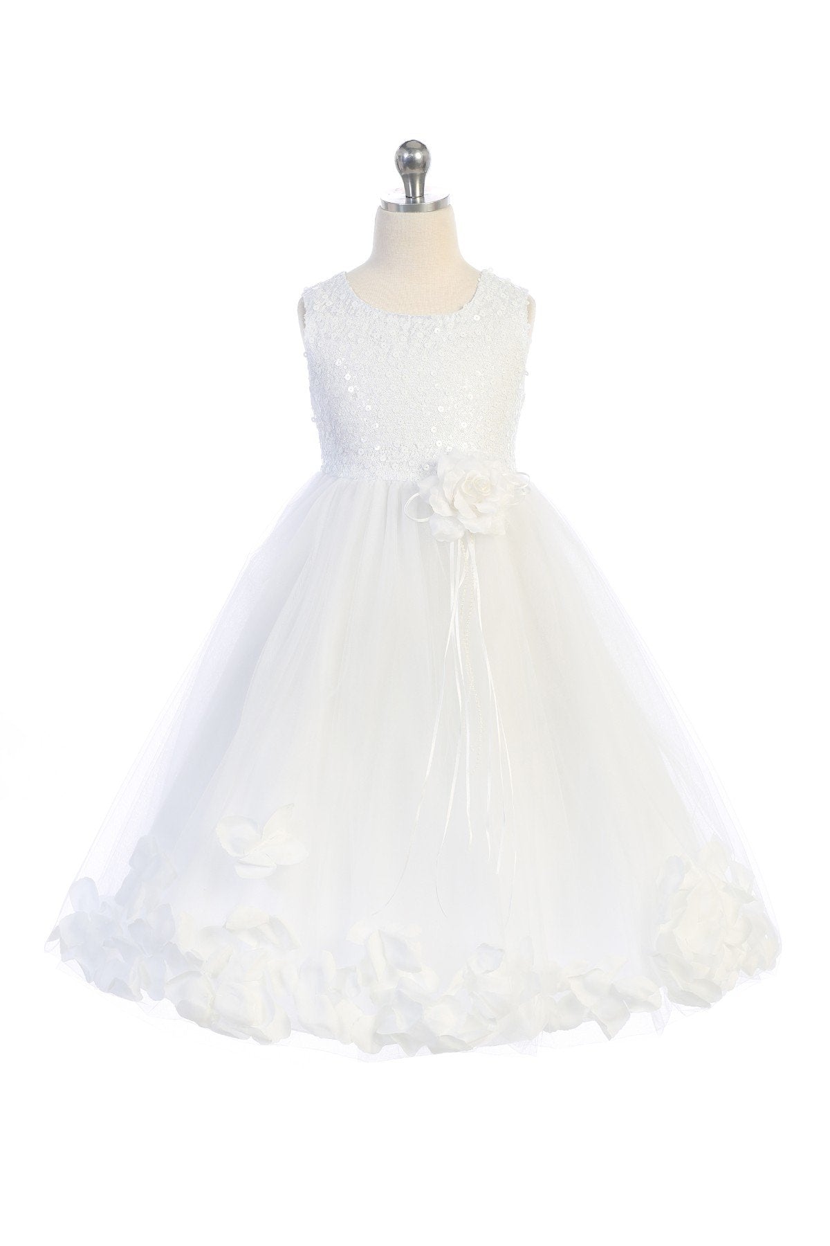 Dress - Sequin Top Petal Dress (1of2)