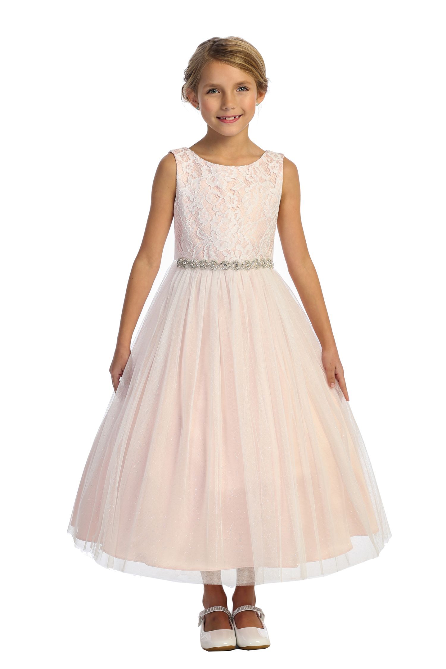Waterfall Dress 14 / Blush Waterfall Dress 14 / Blush