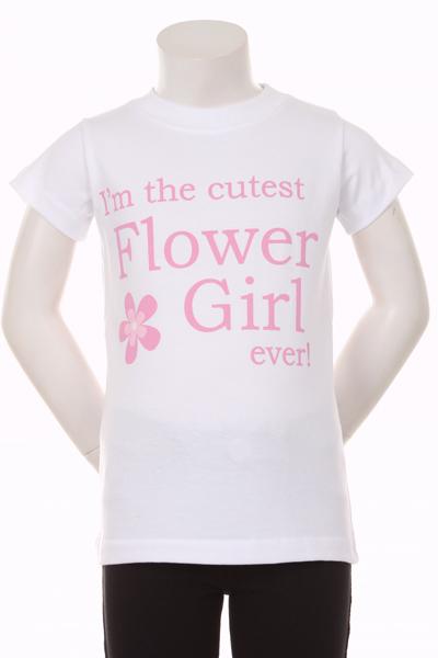 Flower girl t sales shirt