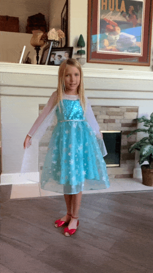 Wear this Frozen Inspired Elsa Dress, Listen to this Frozen Soundtrack, and Do These 5 Frozen Science Experiments this Winter