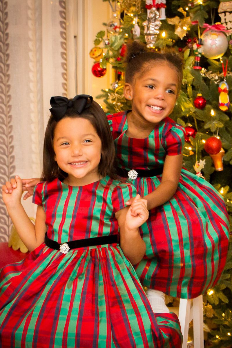 white christmas dresses Rainbow Confetti Tulle Dress, 8