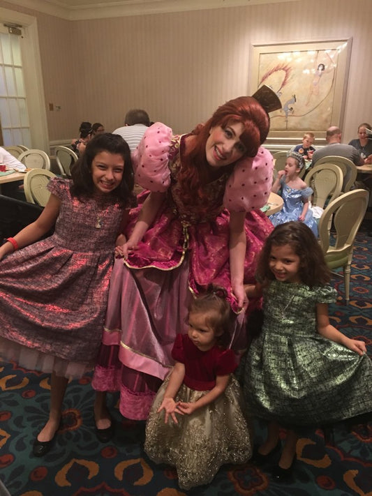 Kid's Dream Spotlight: Whole 9 Family Attends Cinderella's Dinner In Style