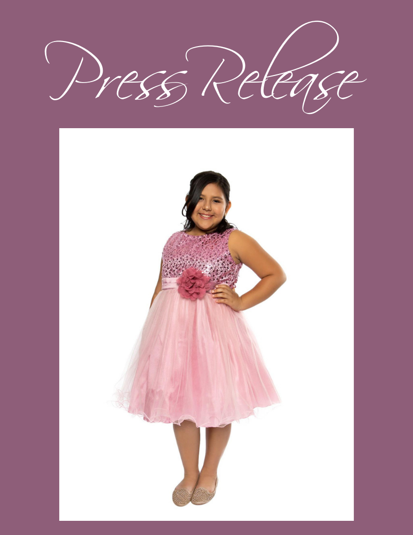Girls Plus Size Dresses Kids Special Occasion Clothing Collection Launched