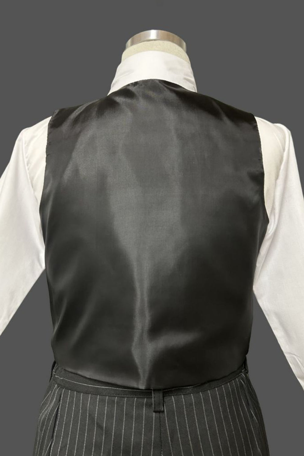 Five-Piece Regular Fit Suit with Striped Pattern for Boys