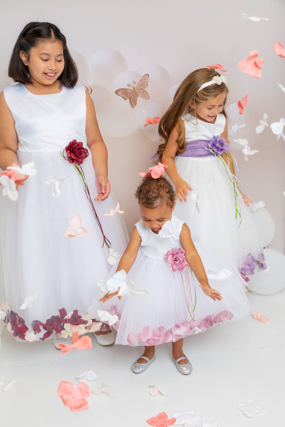 2 Piece Flower Girl Dresses