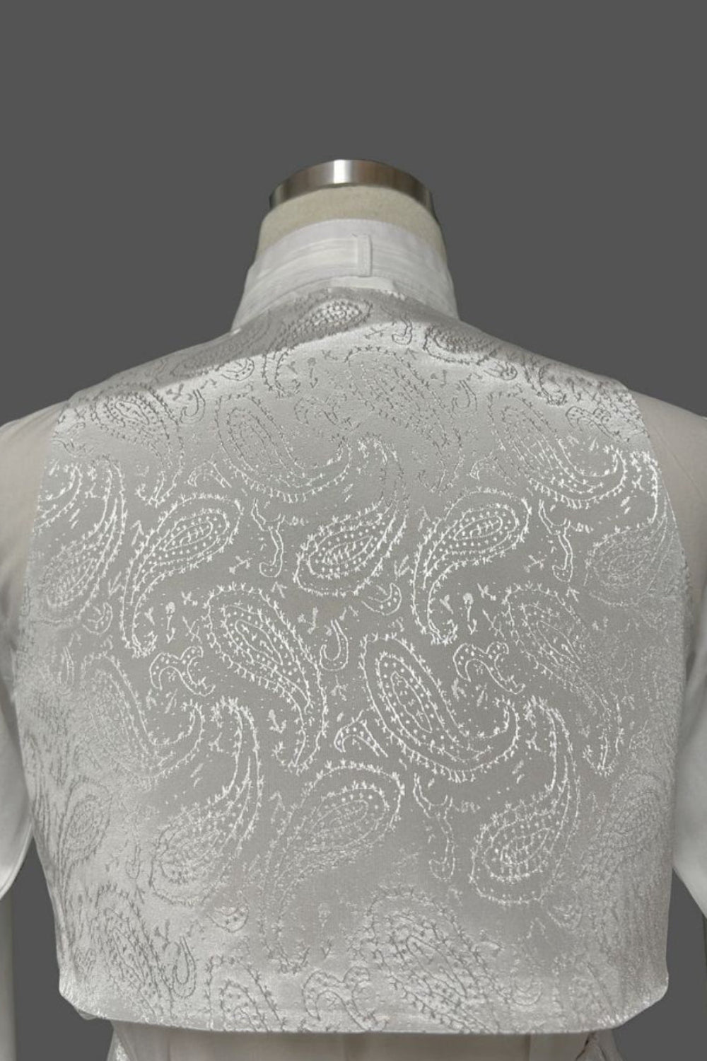 Six-Piece Tailcoat Set with Virgin Mary and Cross Accents for Boys