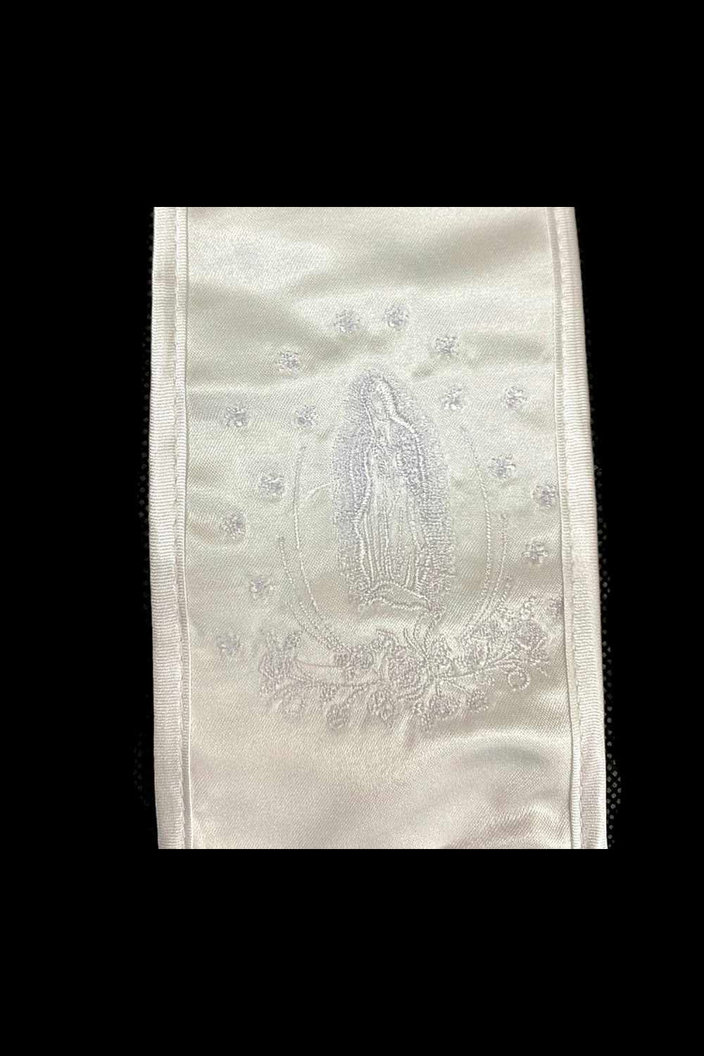 Six-Piece Tailcoat Set with Virgin Mary and Cross Accents for Boys