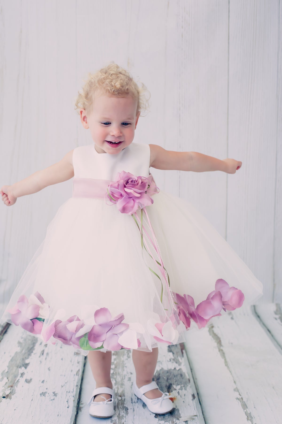 Baby Girl Dress 1-4 Years Flower Princess Wedding Party Dresses (3 Years,  Pink) : Amazon.in: Clothing & Accessories