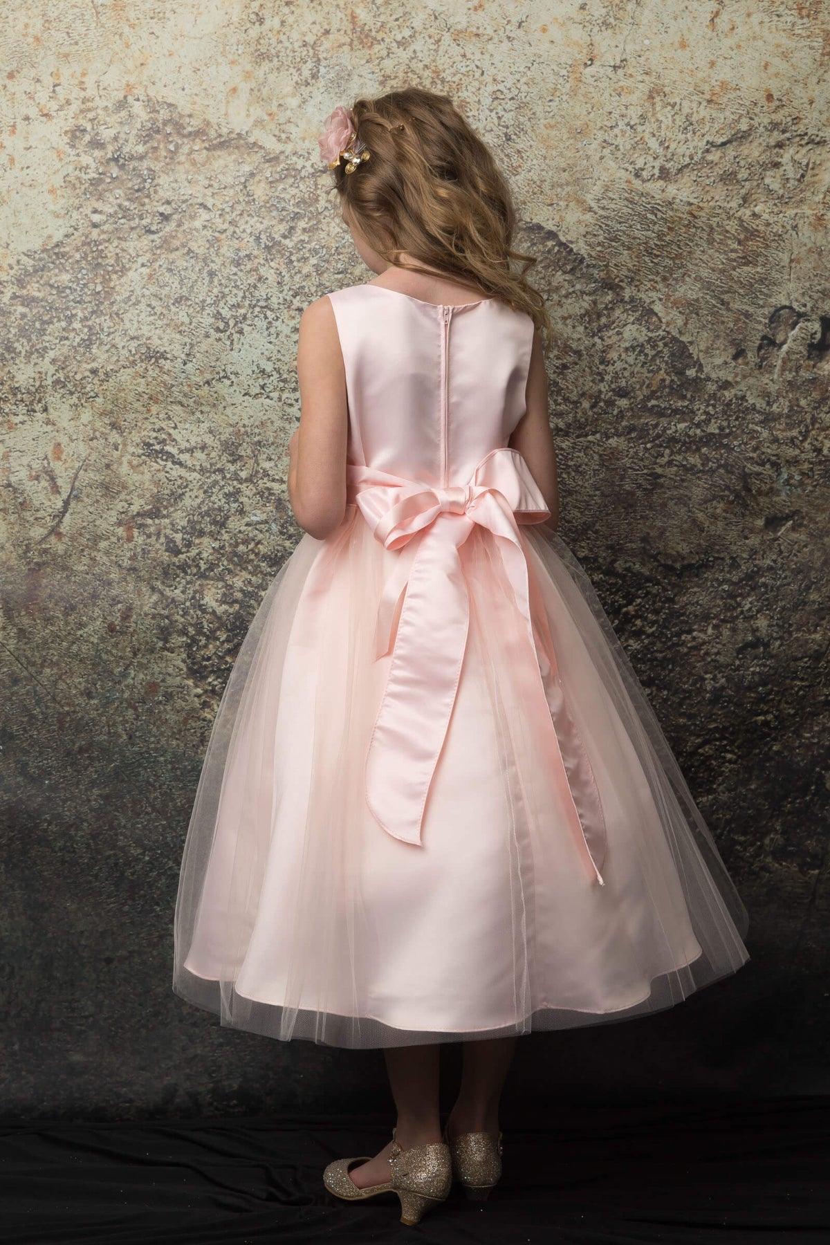 Taffeta Flower Girl Sash