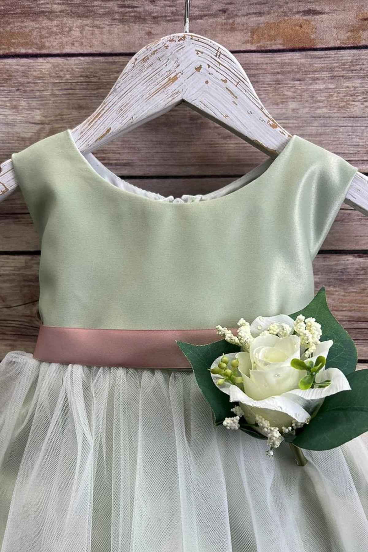 Sage clearance baby dress