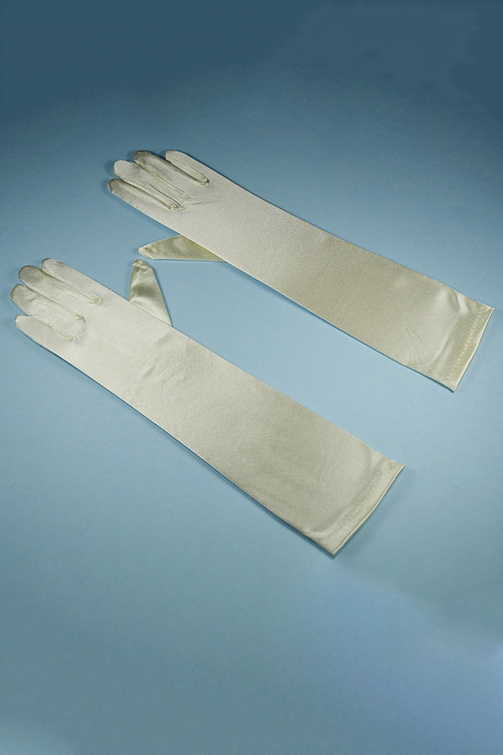 Satin Elbow-Length Gloves for Girls