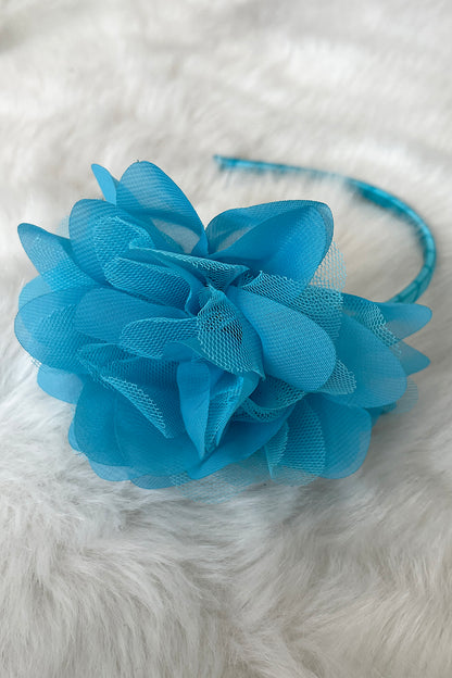 Large Mesh Flower Headband