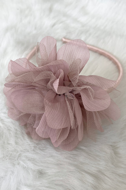 Large Mesh Flower Headband