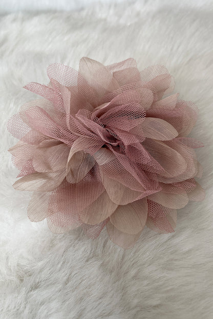 Variety of Fabric Mesh Flowers (Single or Packs)