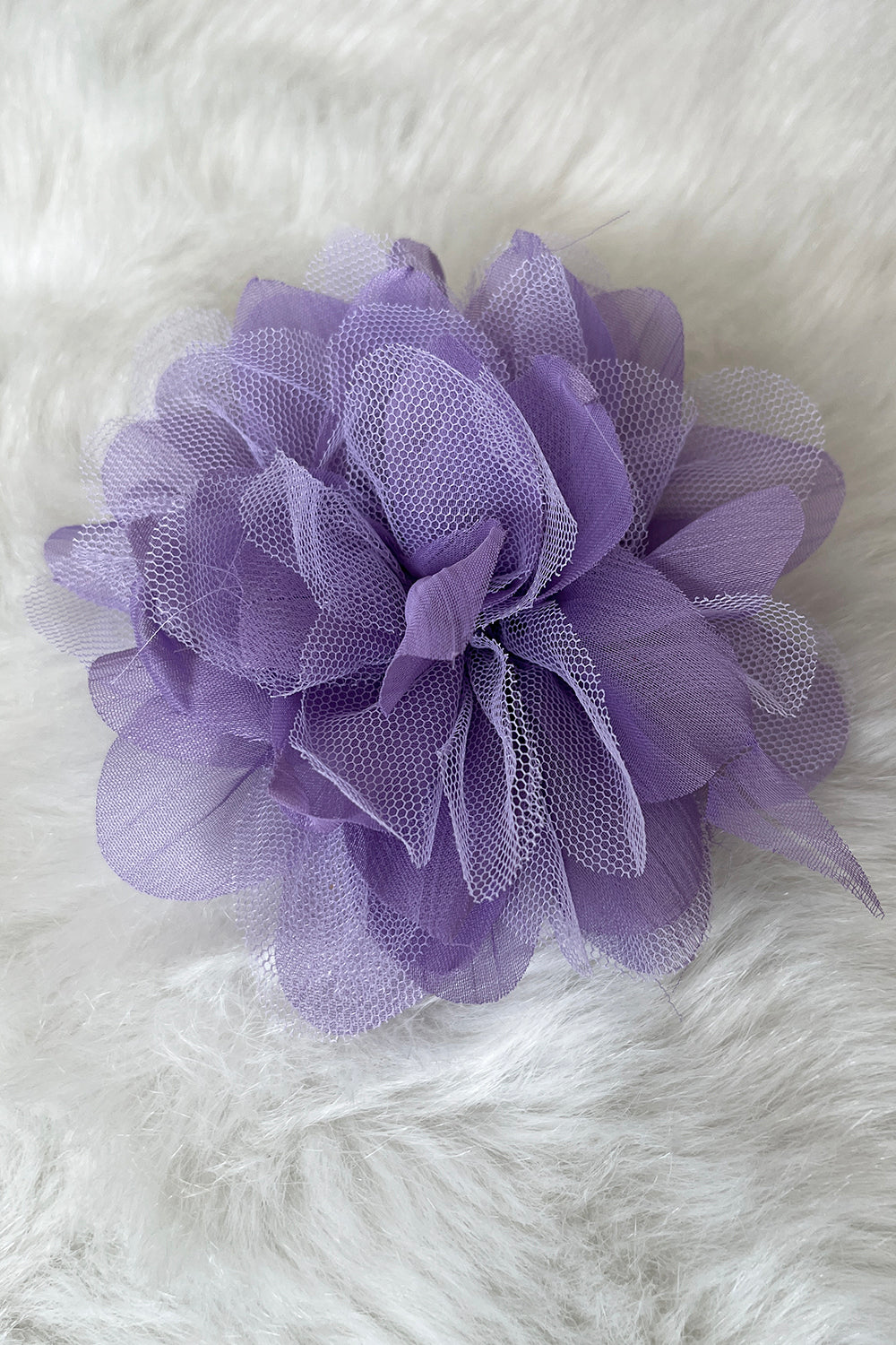 Variety of Fabric Mesh Flowers (Single or Packs)