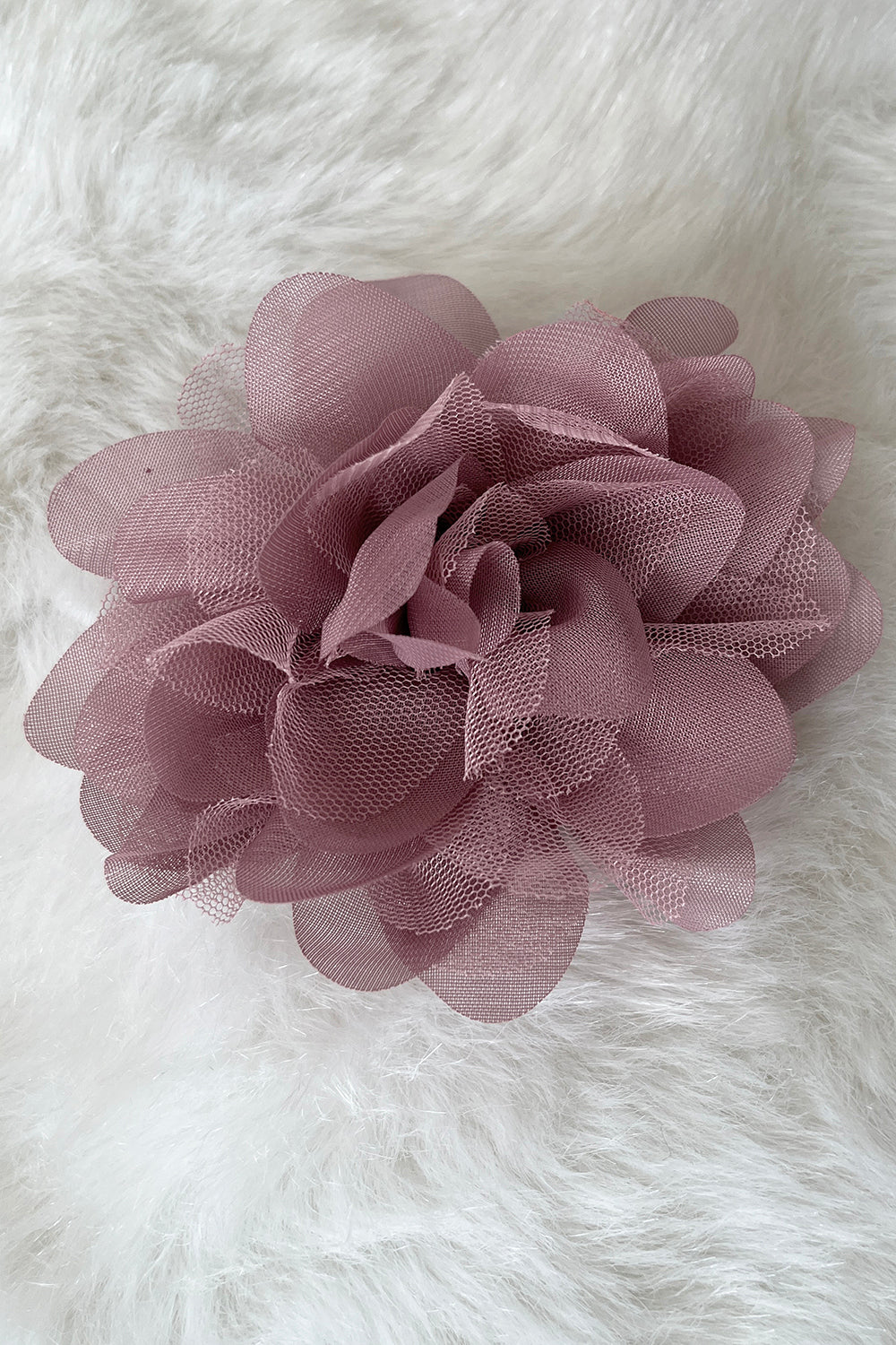 Variety of Fabric Mesh Flowers (Single or Packs)