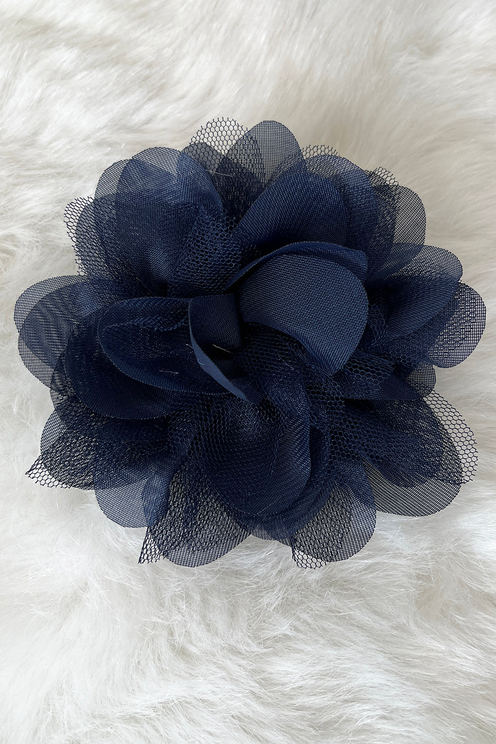 Variety of Fabric Mesh Flowers (Single or Packs)