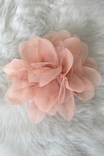 Variety of Fabric Mesh Flowers (Single or Packs)