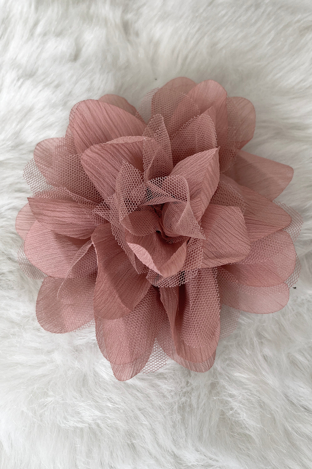 Variety of Fabric Mesh Flowers (Single or Packs)