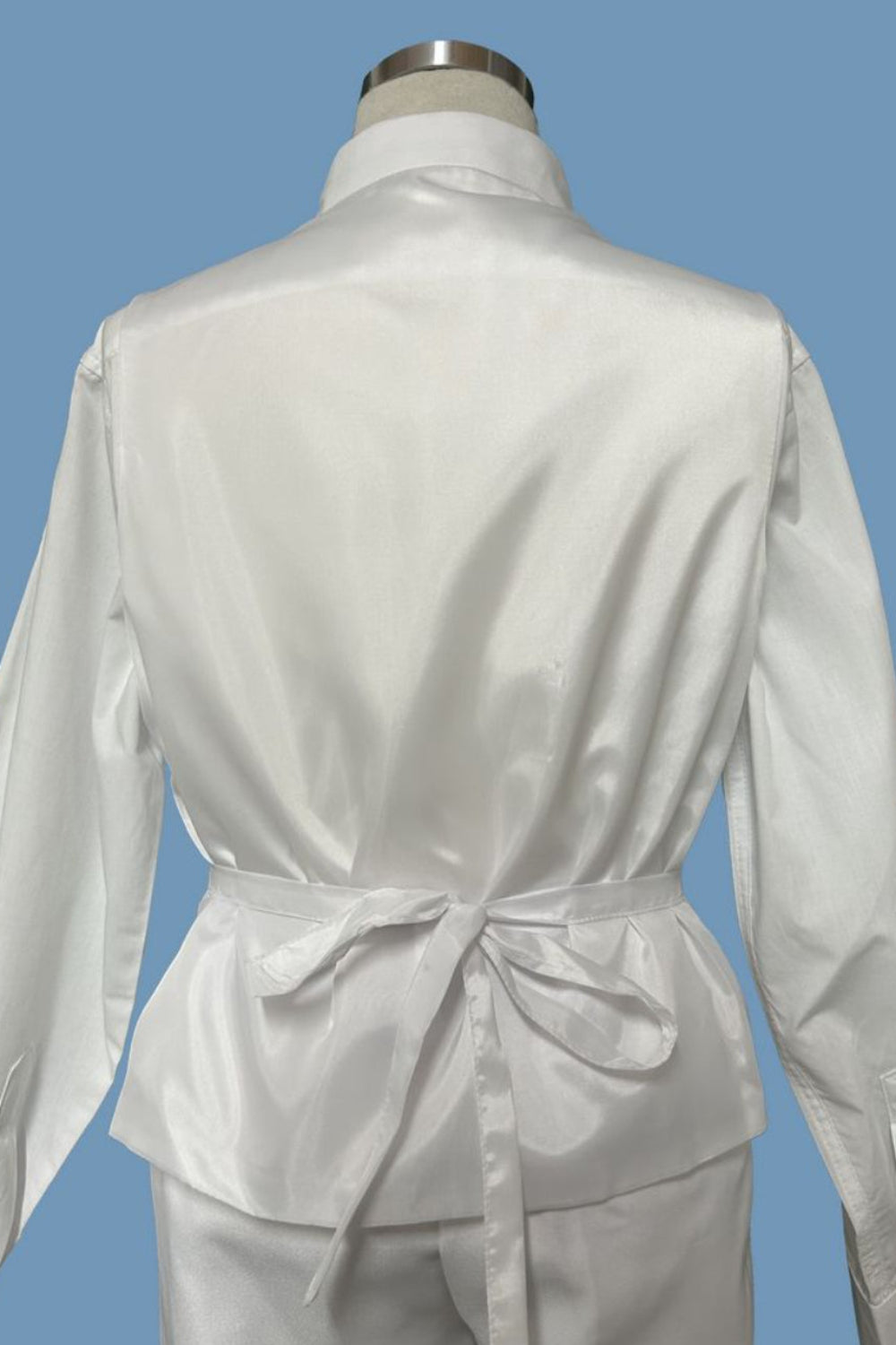 Five-Piece White Slim Fit Suit for Boys