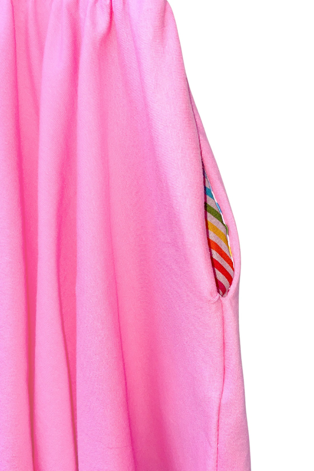 Rainbow Pride Twirl Cotton Plus Size Dress