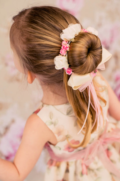 Accessories - Flower Bun Wrap For Hair