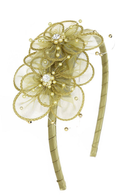 Accessories - Gem Flower Headband