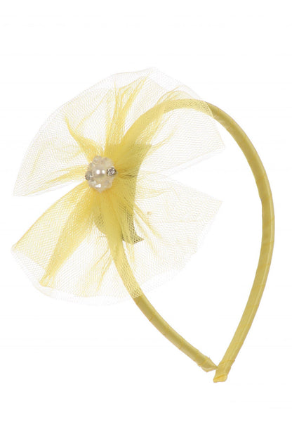 Accessories - Illusion Bow Pearl Headband