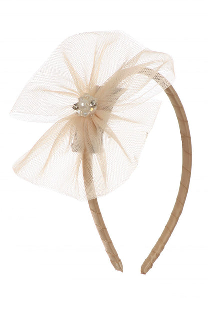 Accessories - Illusion Bow Pearl Headband