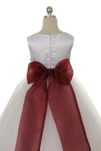 Accessories - Organza Sash- Large (Size 6-14)