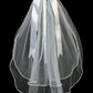 Accessories - White Flower Pearl Veil