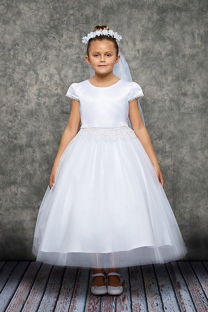 Dress - Chandelier Trim Communion Dress