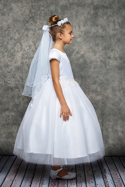 Dress - Chandelier Trim Communion Dress