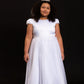 Dress - Chandelier Trim Communion Dress Plus Size Girl Dress