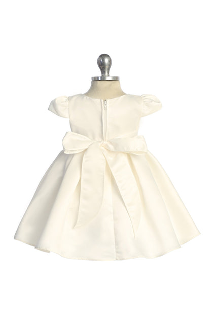 Dress - Classic Pearl Pleated Baby Dress