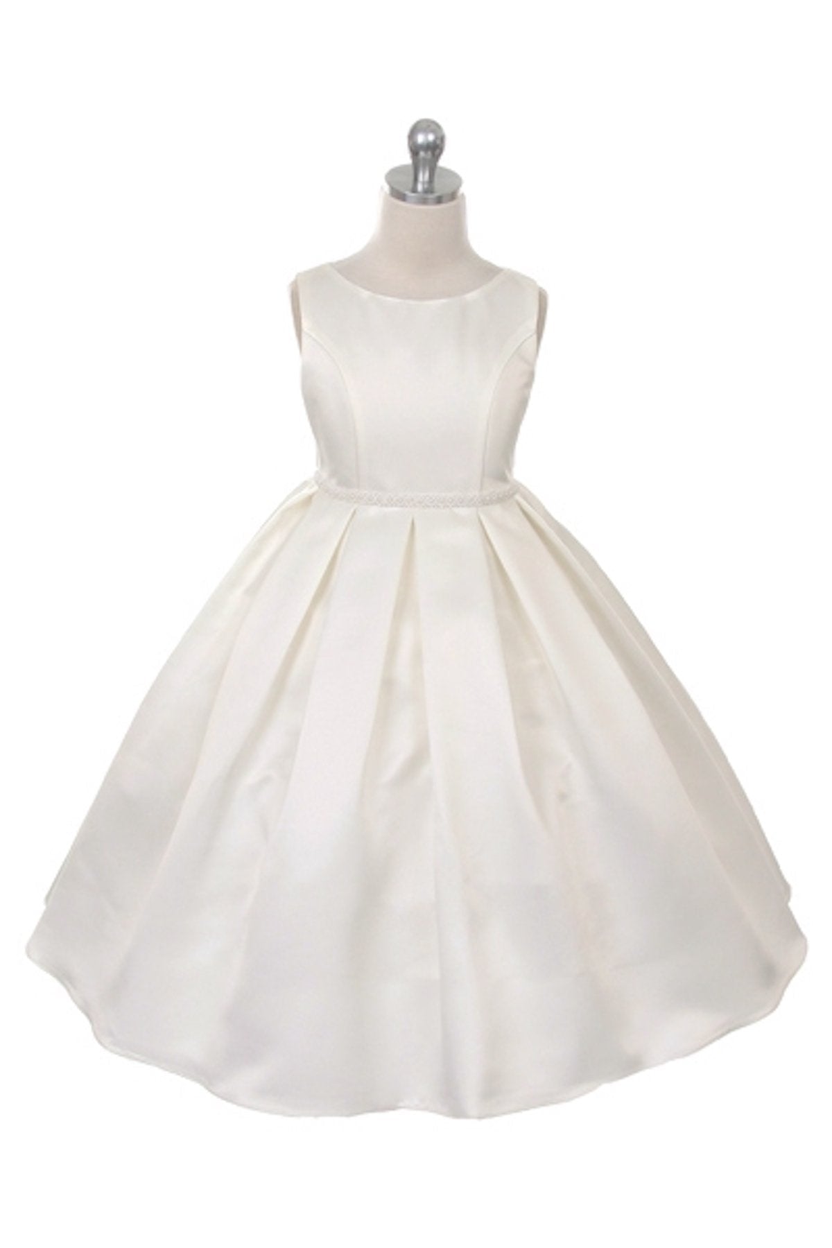 Dress - Classic Pleated Girl Plus Size Dress