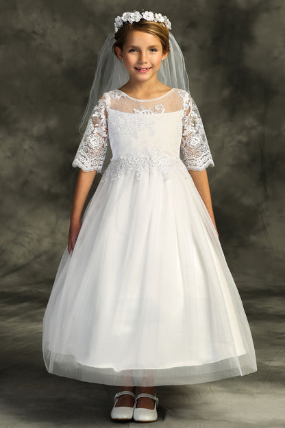 Dress - Cording Lace Waterfall Dress