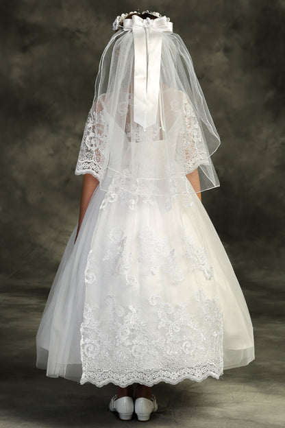 Dress - Cording Lace Waterfall Dress