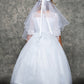 Dress - Embroidery Mesh Half Sleeve Dress