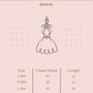 Dress - Lace Baby Dress W/ Rhinestone Trim