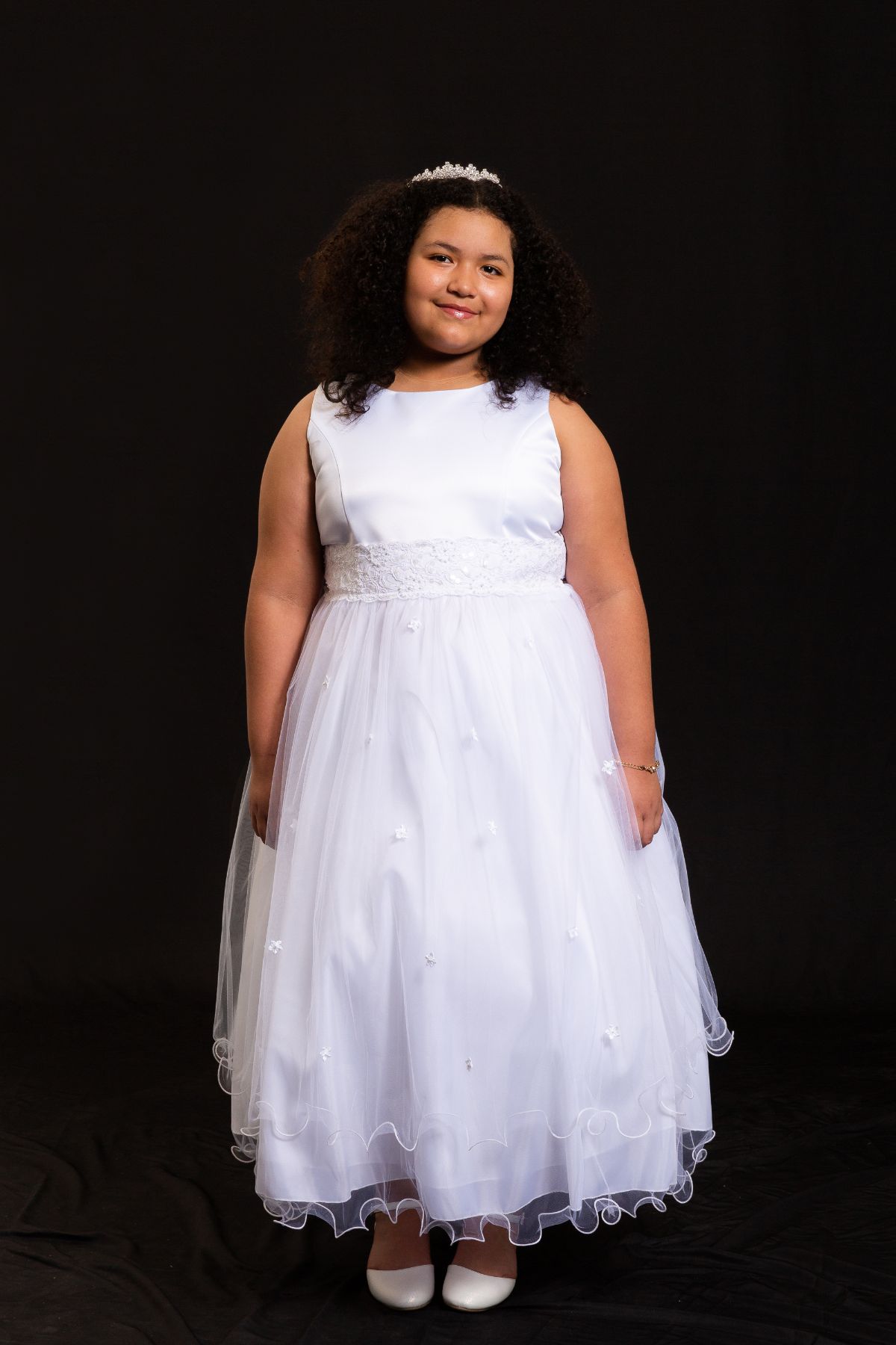 Junior plus size 2025 flower girl dresses