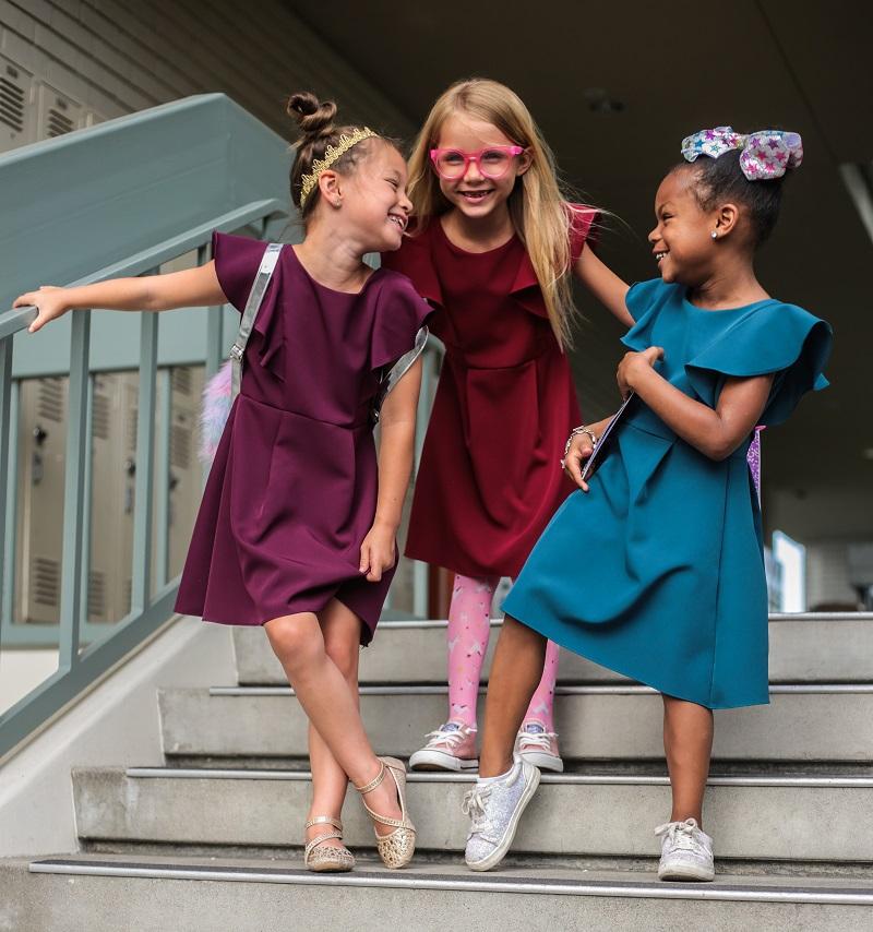 Princess Line Ruffle Girls Dress Princess Line Ruffle Girls Dress