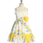 Dress - Ruffle Floral Cotton Dress