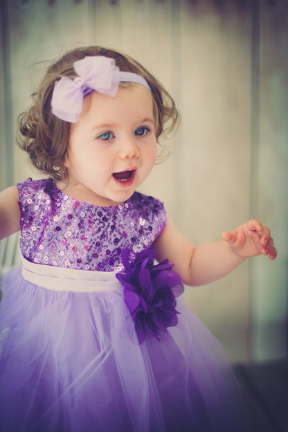 Dress - Sequin Baby Party Dress