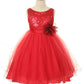 Dress - Sequin Girl Party Plus Size Girl Dress